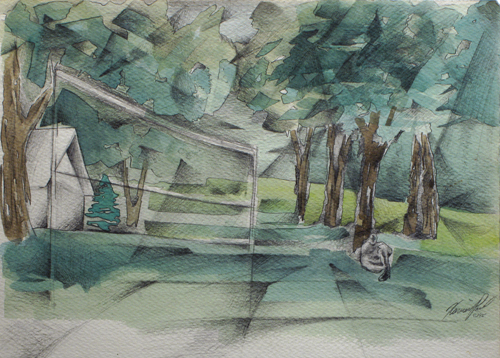 abstract Scape